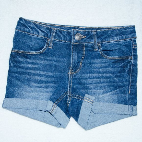 Girls 10 SO Favorite Shortie Jean Shorts - Picture 1 of 4